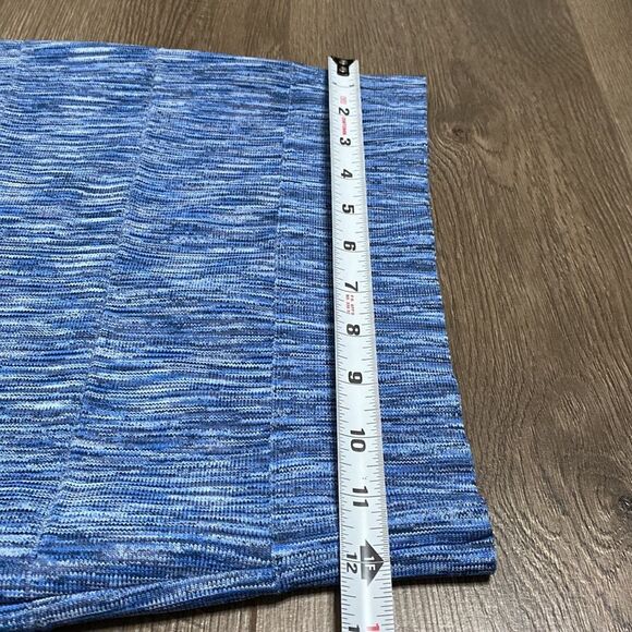 BCBGMaxAzria High Rise Blue Space Dyed Stretch Bandage Pencil Skirt Size Small - Picture 5 of 7